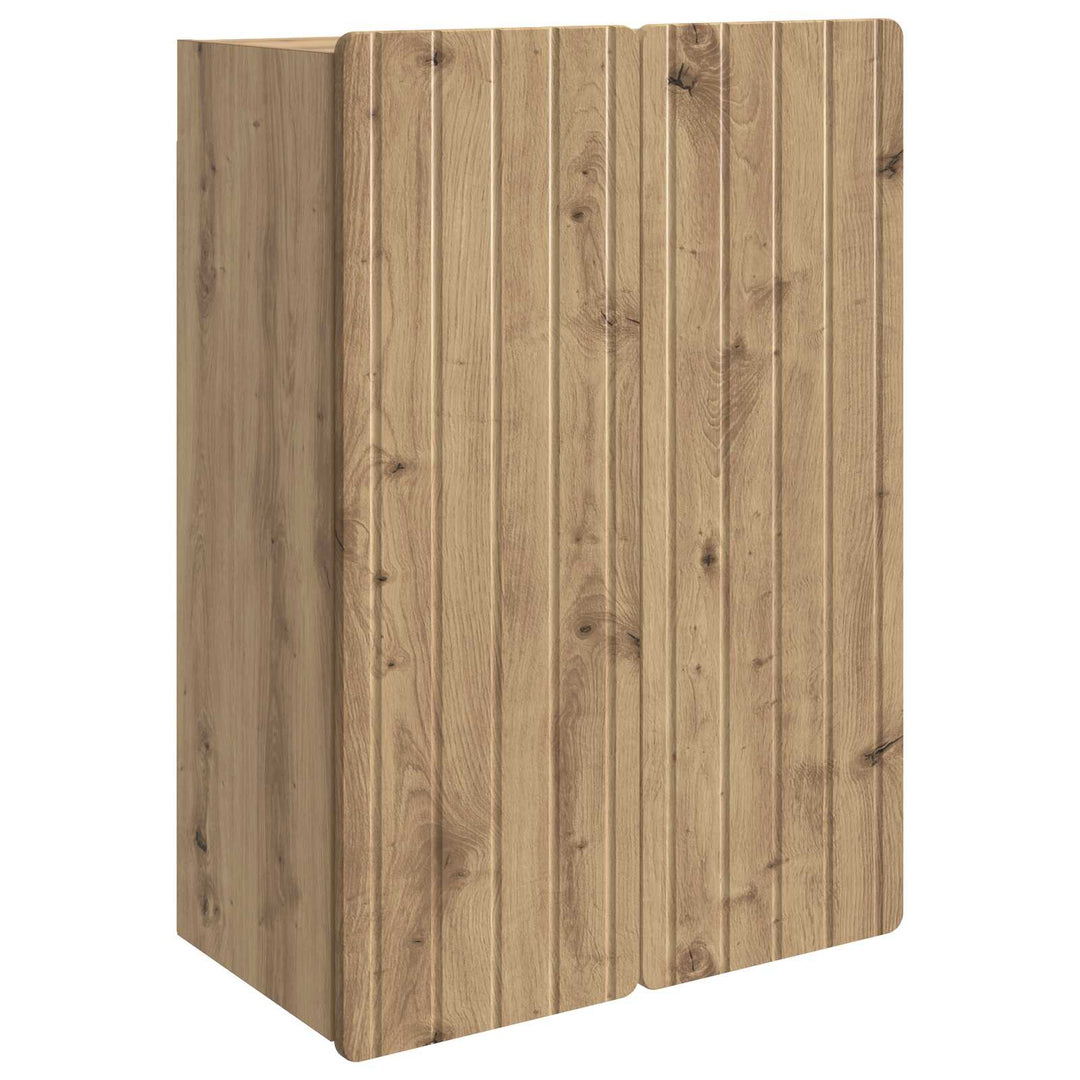 Vægmonteret skab Artisan-eg 66 x 34,5 x 92 cm Konstrueret træ