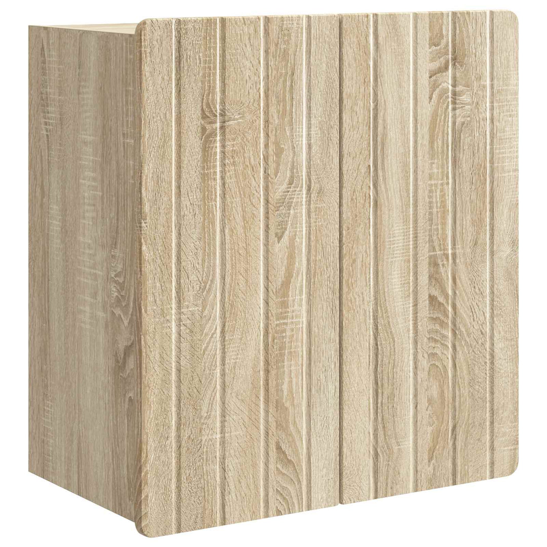 Vægmonteret skab Sonoma-eg 59 x 31 x 64 cm Konstrueret træ
