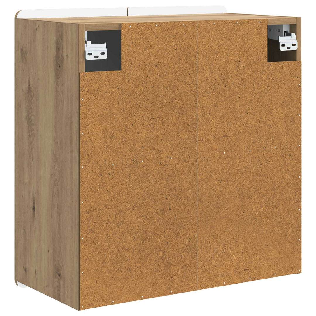 Vægmonteret skab Artisan-eg 59 x 31 x 64 cm Konstrueret træ