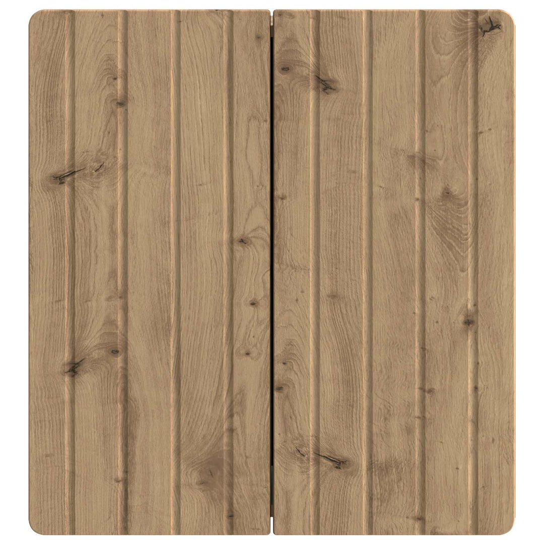 Vægmonteret skab Artisan-eg 59 x 31 x 64 cm Konstrueret træ