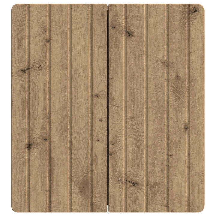 Vægmonteret skab Artisan-eg 59 x 31 x 64 cm Konstrueret træ