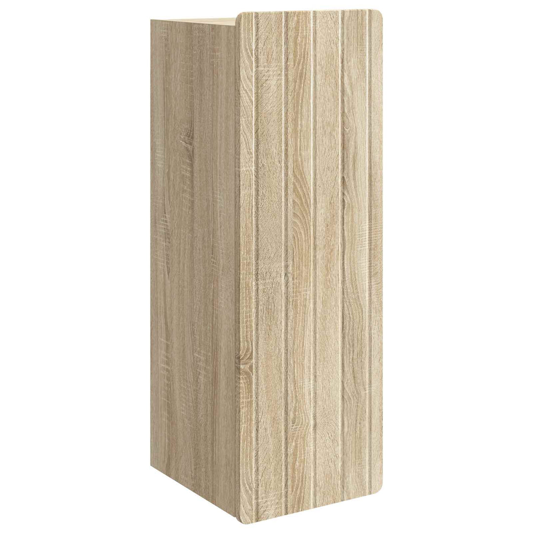 Vægmonteret skab Sonoma-eg 33 x 34,5 x 94 cm Konstrueret træ