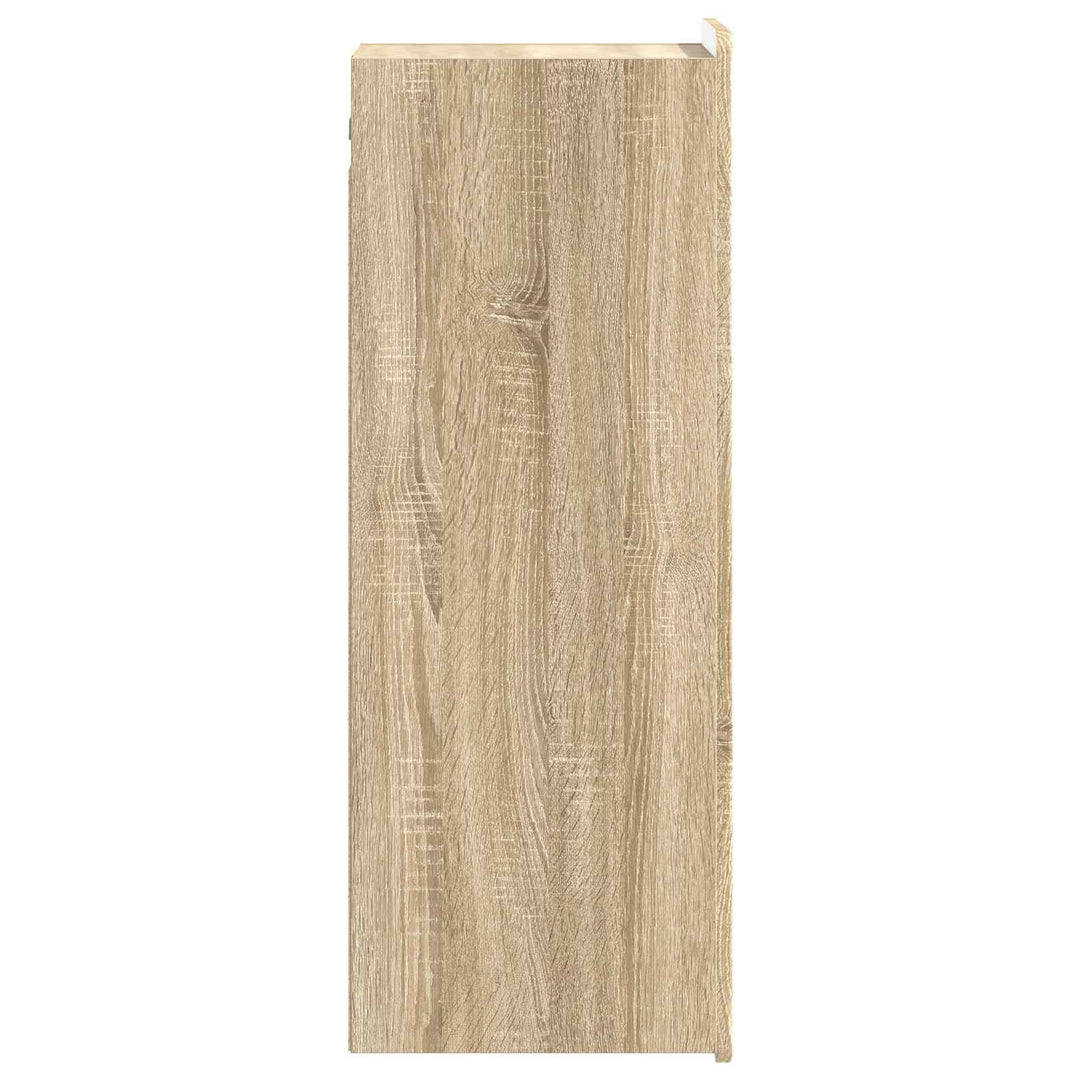 Vægmonteret skab Sonoma-eg 33 x 34,5 x 94 cm Konstrueret træ