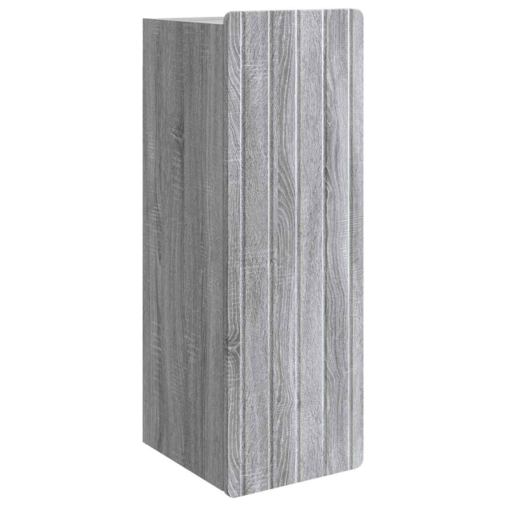 Vægmonteret skab Grå Sonoma 33 x 34,5 x 94 cm Konstrueret træ