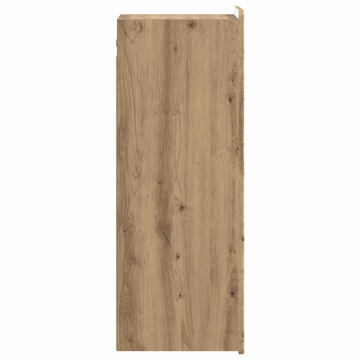 Vægmonteret skab Artisan-eg 33 x 34,5 x 94 cm Konstrueret træ