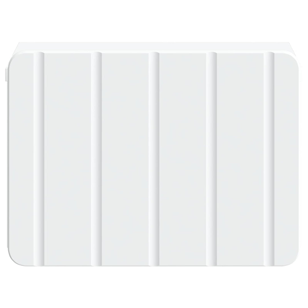 Væghængt Natbord 2 pcs Hvid 33 x 34,5 x 24 cm Konstrueret træ
