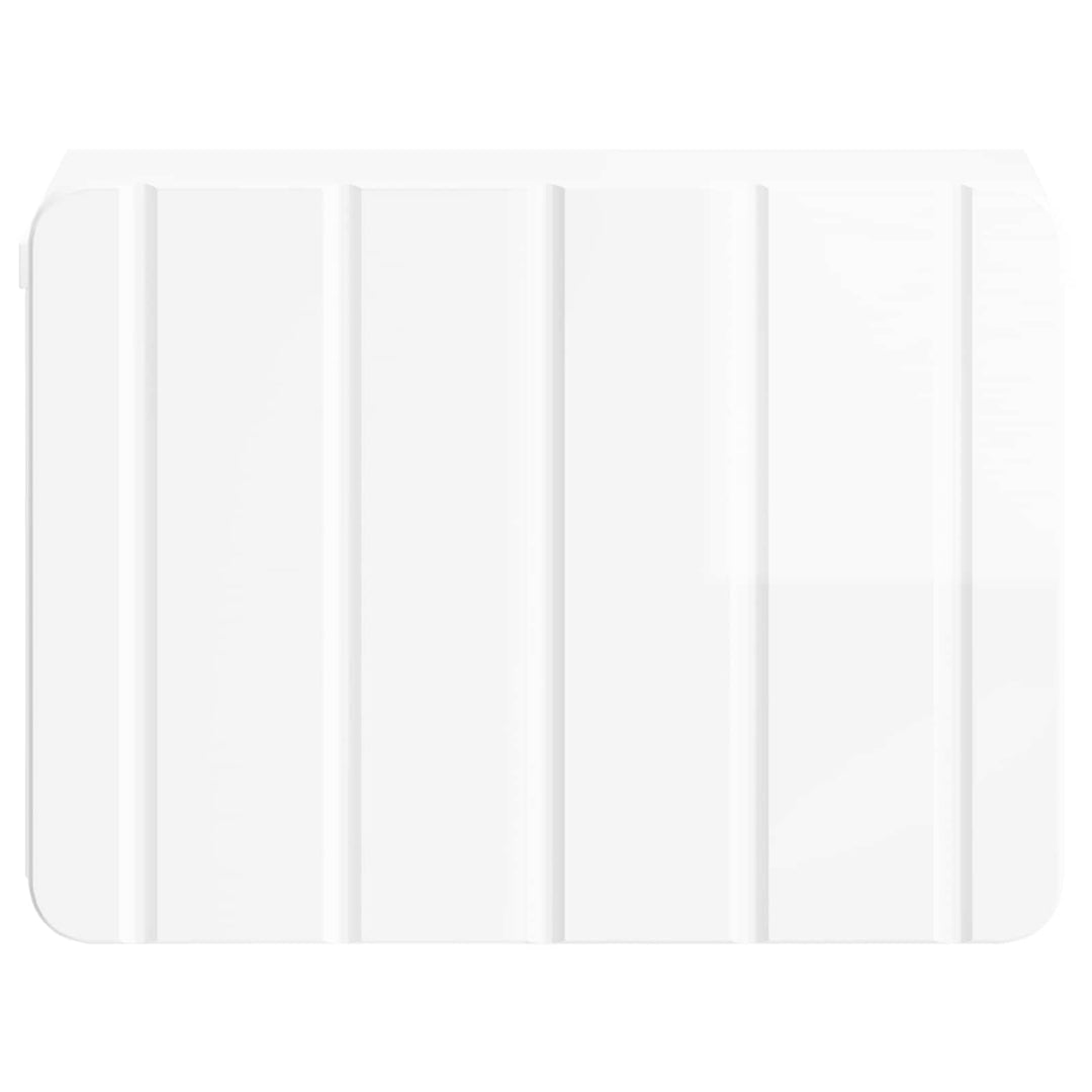 Væghængt Natbord 2 pcs Hvid højglans 33 x 34,5 x 24 cm