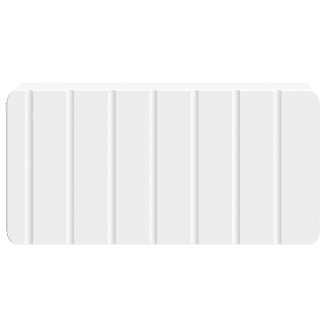 Væghængt Natbord 2 pcs Hvid 49 x 34,5 x 24 cm Konstrueret træ