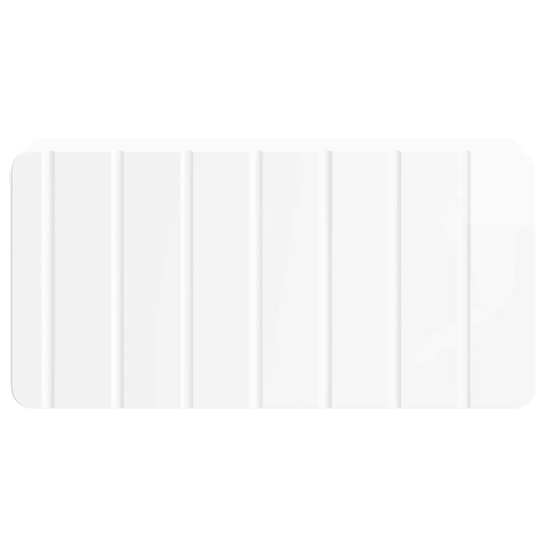 Væghængt Natbord 2 pcs Hvid højglans 49 x 34,5 x 24 cm