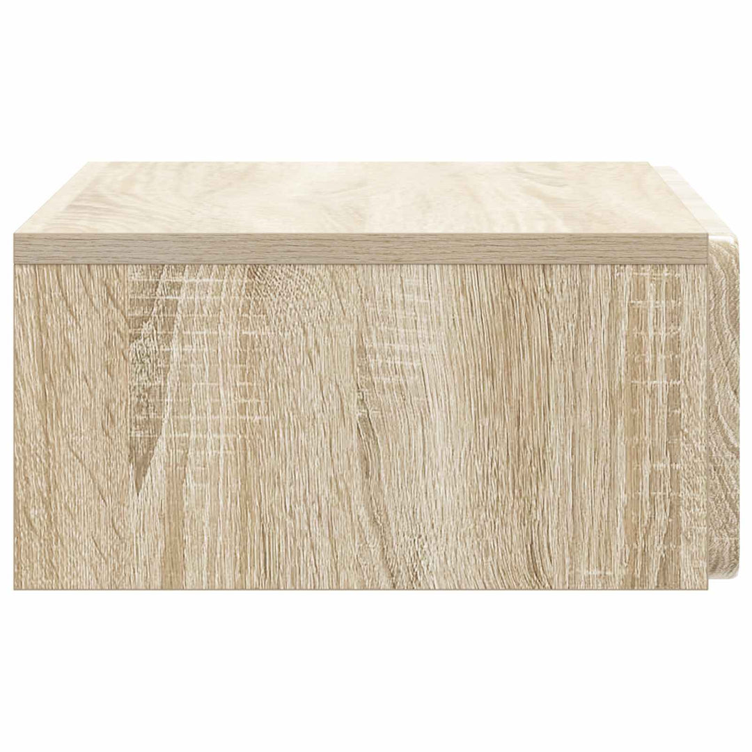 Væghængt Sideskab Sonoma-eg 59 x 34,5 x 17 cm Konstrueret træ
