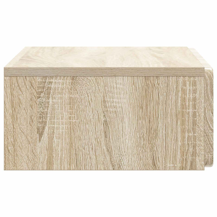 Væghængt Sideskab Sonoma-eg 59 x 34,5 x 17 cm Konstrueret træ