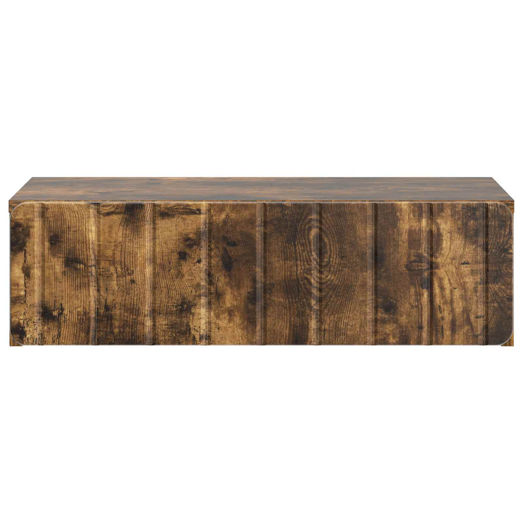 Væghængt Sideskab Røget eg 59 x 34,5 x 17 cm Konstrueret træ