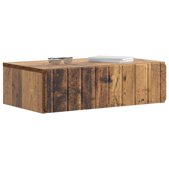 Væghængt Sideskab Gammelt træ 59 x 34,5 x 17 cm Konstrueret træ