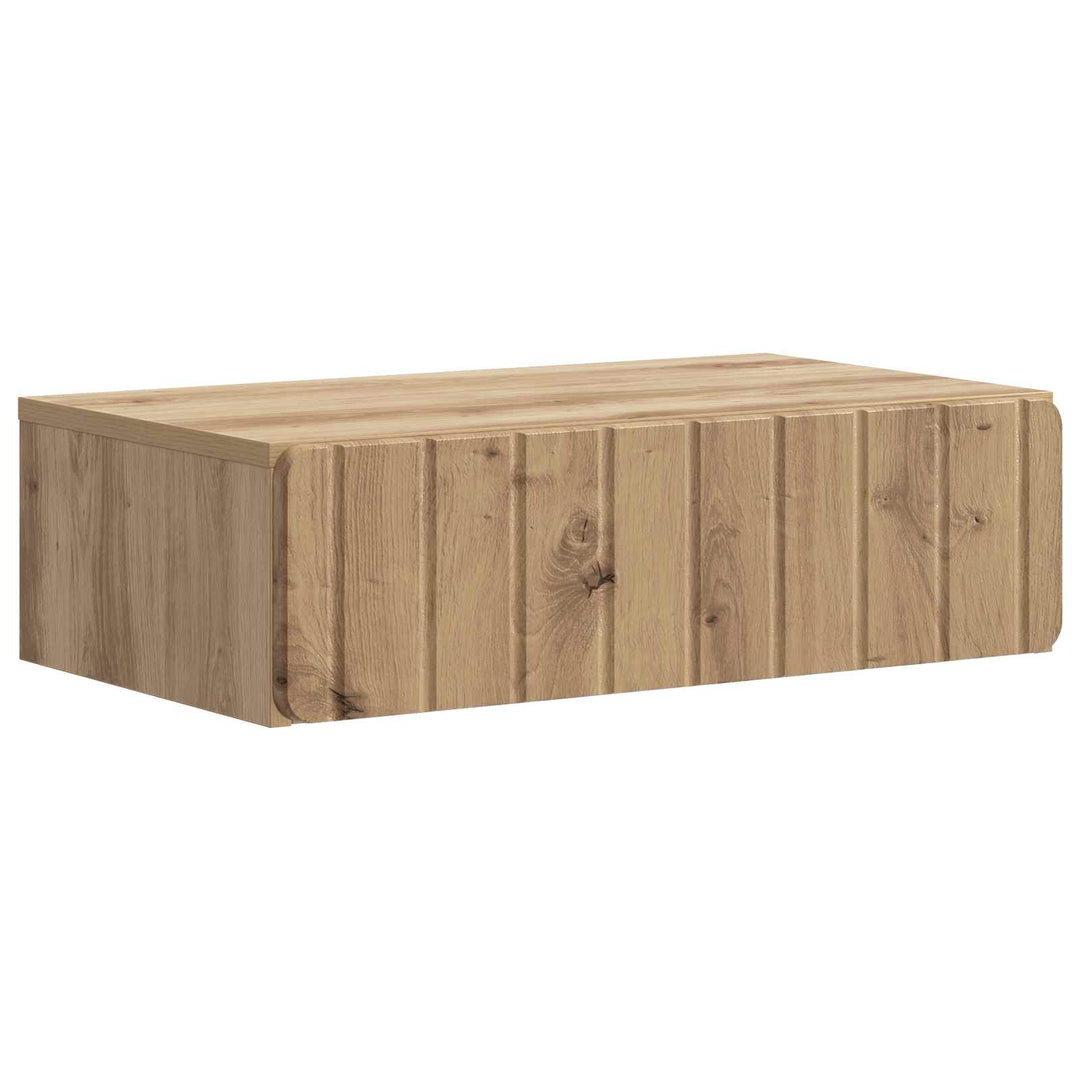 Væghængt Sideskab 59 x 34,5 x 17 cm Konstrueret træ Artisan-eg