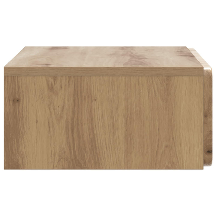 Væghængt Sideskab 59 x 34,5 x 17 cm Konstrueret træ Artisan-eg