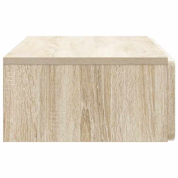 Væghængt Sideskab Sonoma-eg 87,5 x 34,5 x 17 cm Konstrueret træ