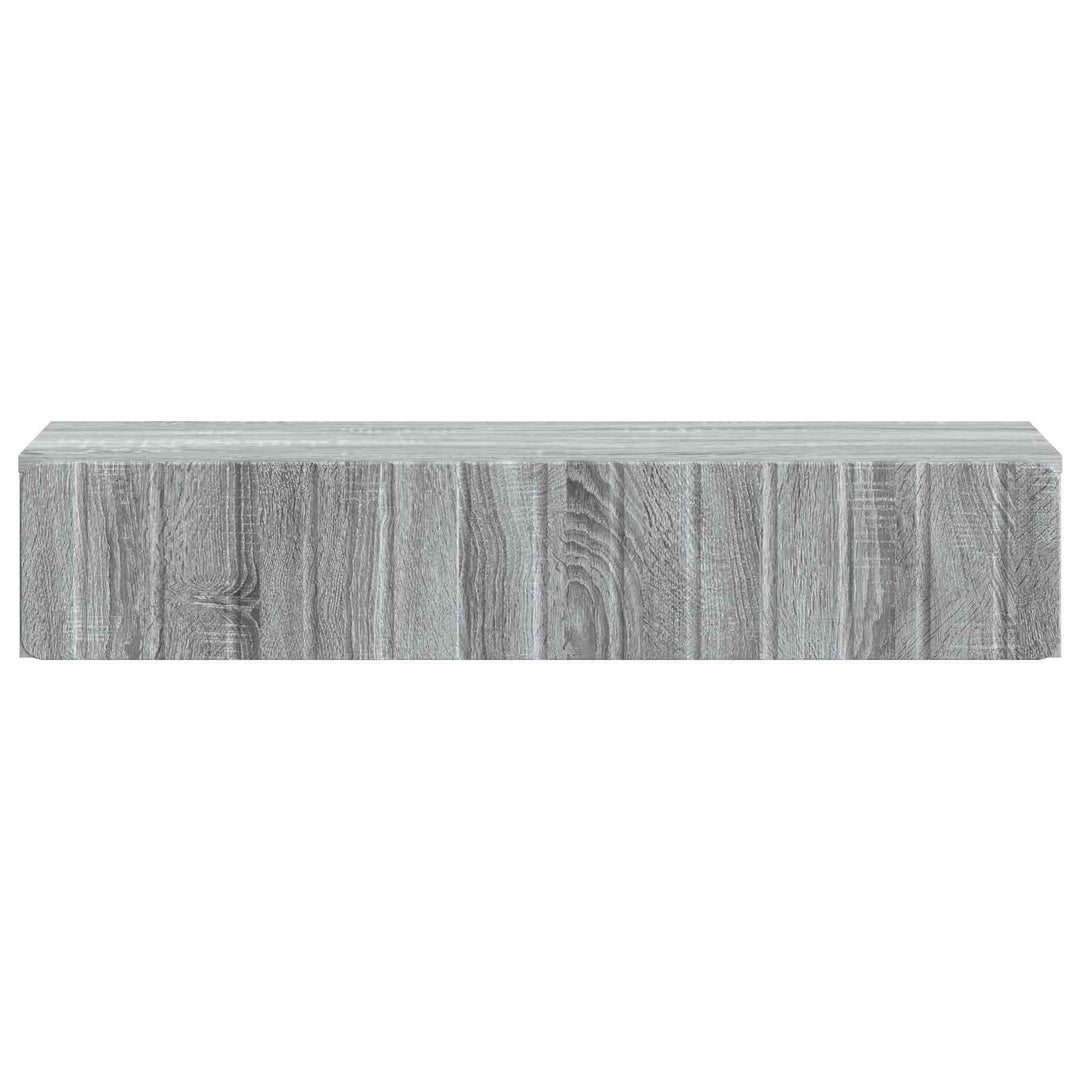 Væghængt Sideskab Grå sonoma-eg 87,5 x 34,5 x 17 cm