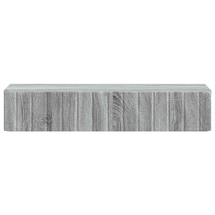Væghængt Sideskab Grå sonoma-eg 87,5 x 34,5 x 17 cm