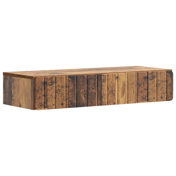 Væghængt Sideskab Gammelt træ 87,5 x 34,5 x 17 cm