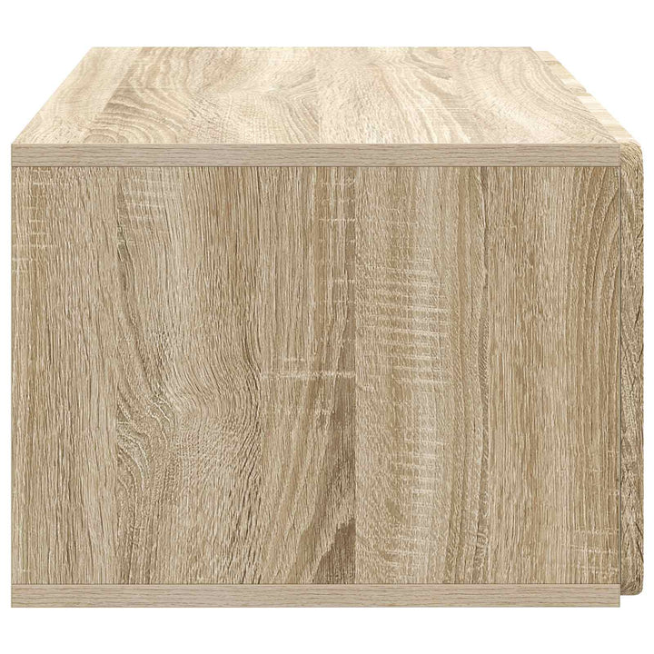 Væghængt TV-skab 59,5 x 41 x 30 cm Sonoma-eg Konstrueret træ