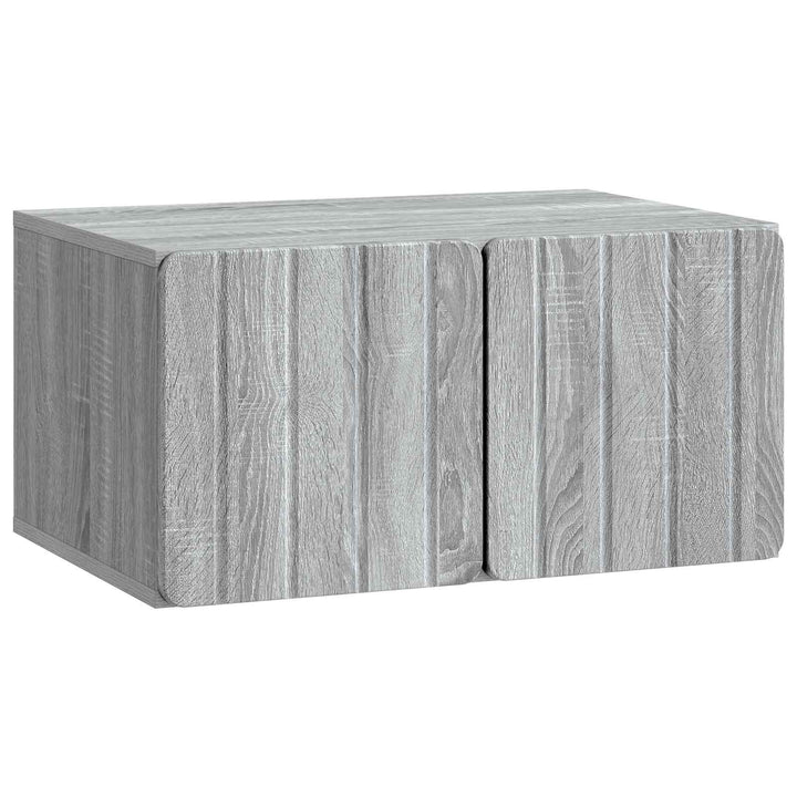 Væghængt TV-skab 59,5 x 41 x 30 cm Grå Sonoma Konstrueret træ