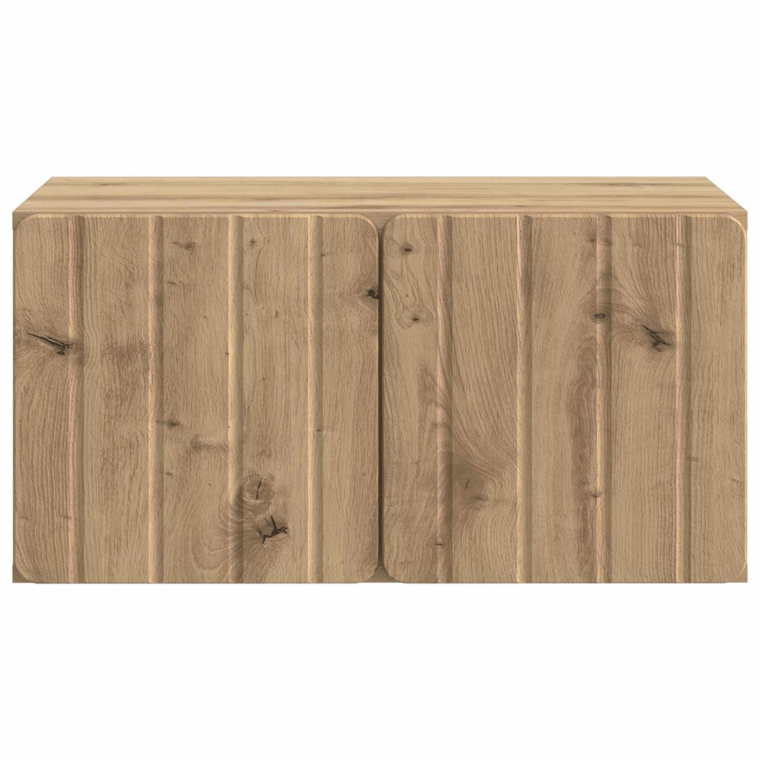 Væghængt TV-skab 59,5 x 41 x 30 cm Artisan-eg Konstrueret træ