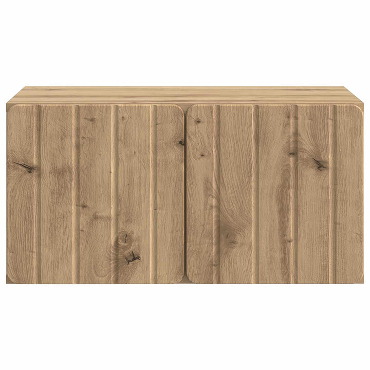 Væghængt TV-skab 59,5 x 41 x 30 cm Artisan-eg Konstrueret træ