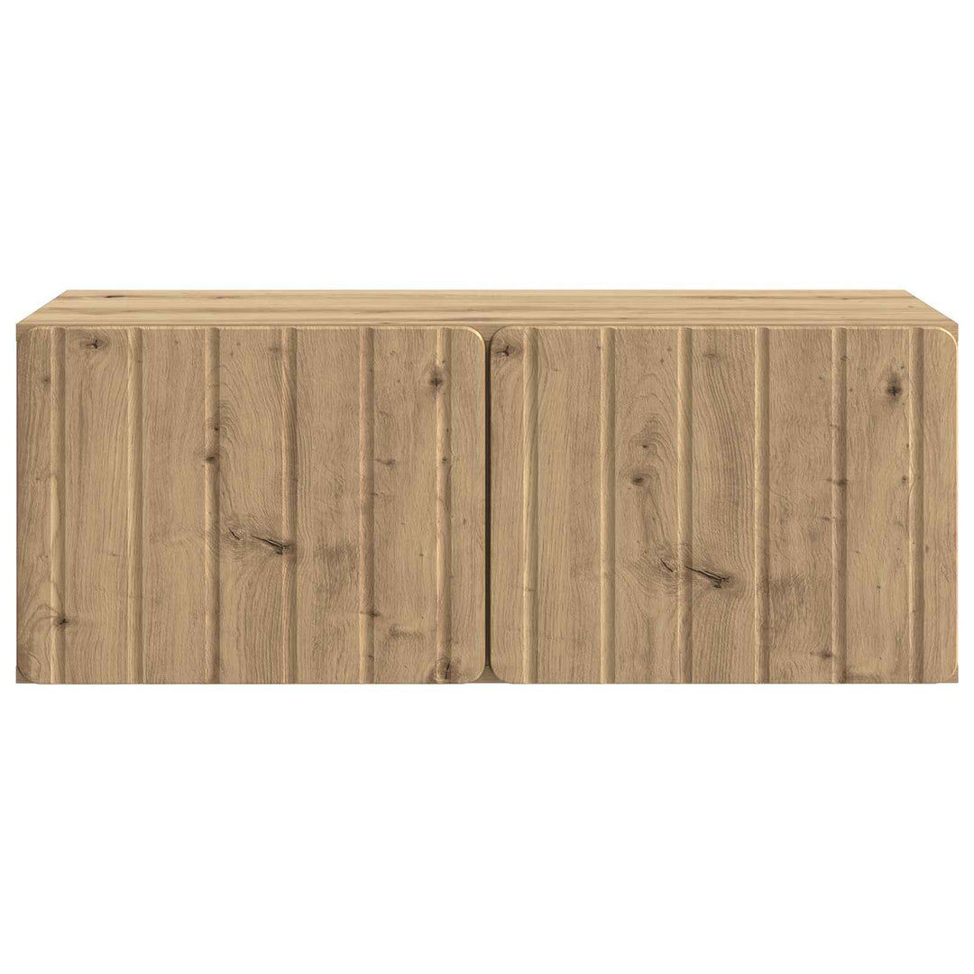 Væghængt TV-skab Artisan-eg 78,5 x 41 x 30 cm Konstrueret træ