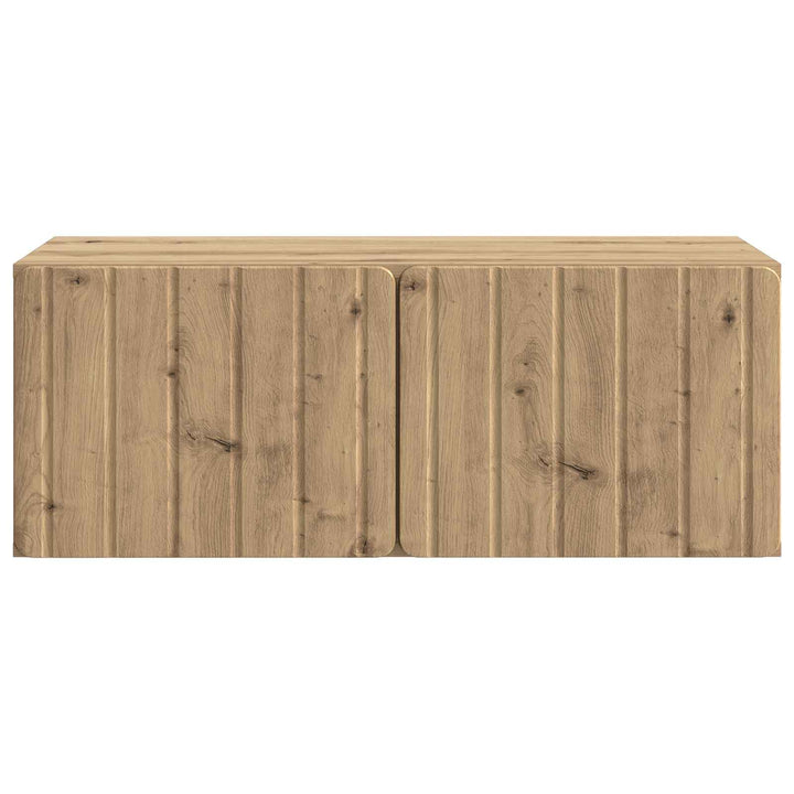 Væghængt TV-skab Artisan-eg 78,5 x 41 x 30 cm Konstrueret træ