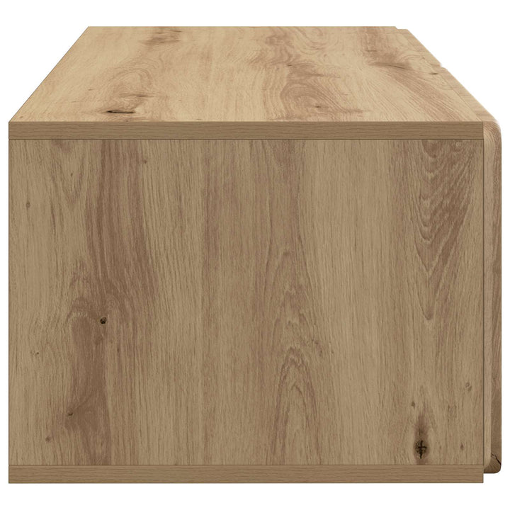 Væghængt TV-skab Artisan-eg 78,5 x 41 x 30 cm Konstrueret træ
