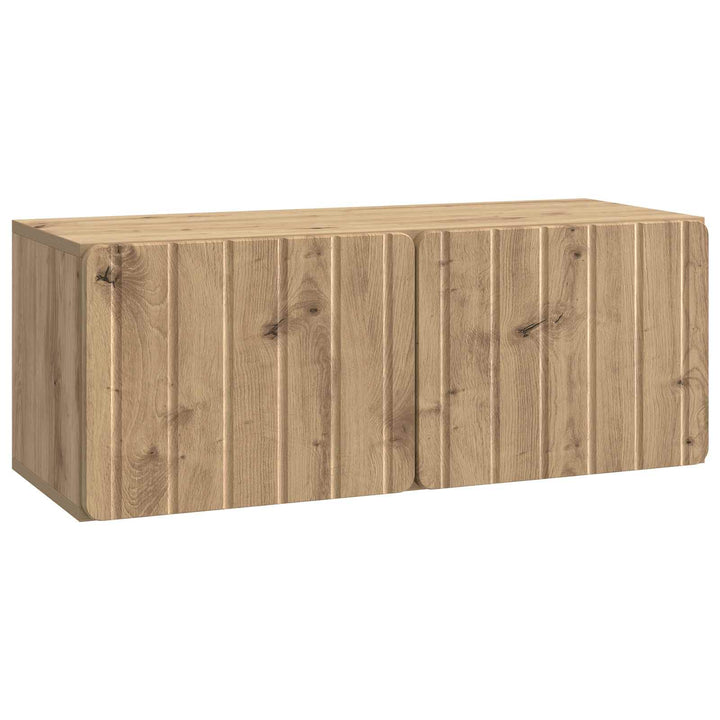 Væghængt TV-skab 78,5 x 31 x 30 cm Artisan-eg Konstrueret træ