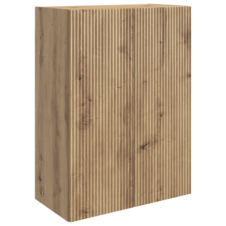 Vægmonteret skab Artisan-eg 66 x 34,5 x 90 cm Konstrueret træ