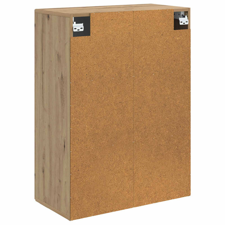 Vægmonteret skab Artisan-eg 66 x 34,5 x 90 cm Konstrueret træ