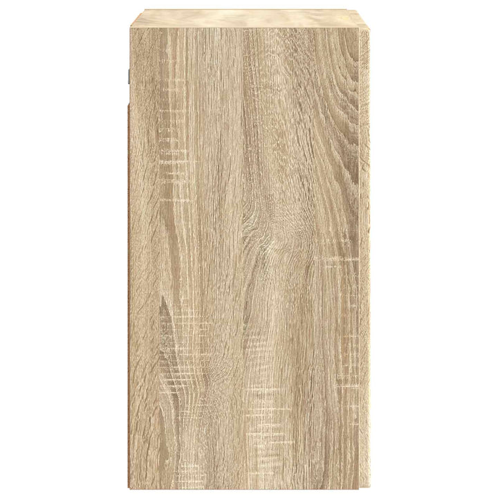 Vægmonteret skab Sonoma-eg 59 x 31 x 60 cm Konstrueret træ