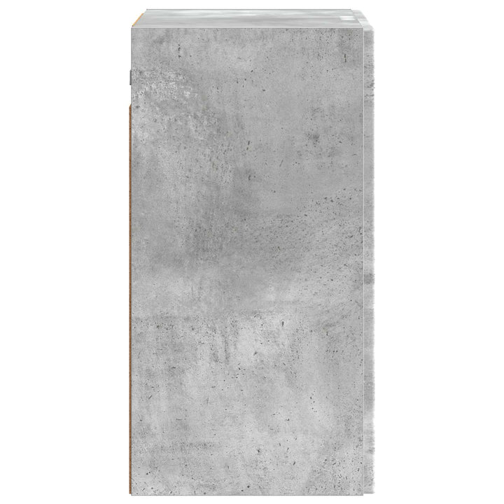 Vægmonteret skab Betongrå 59 x 31 x 60 cm Konstrueret træ