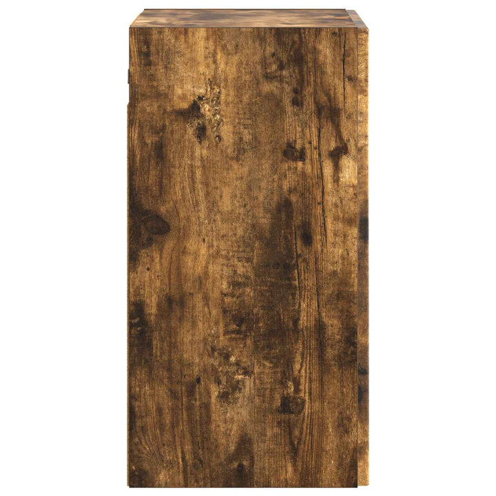 Vægmonteret skab 59 x 31 x 60 cm Konstrueret træ Røget eg