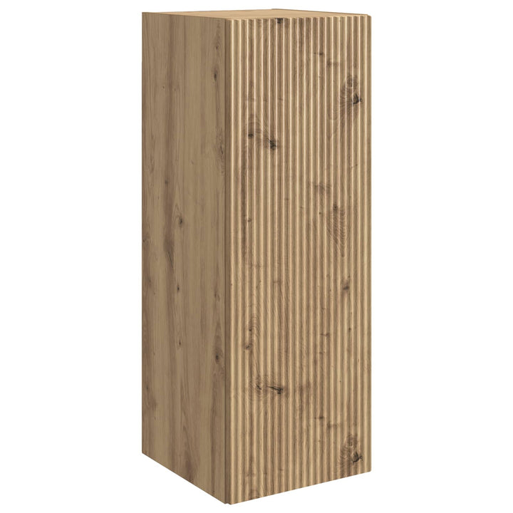 Vægmonteret skab Artisan-eg 33 x 34,5 x 90 cm Konstrueret træ