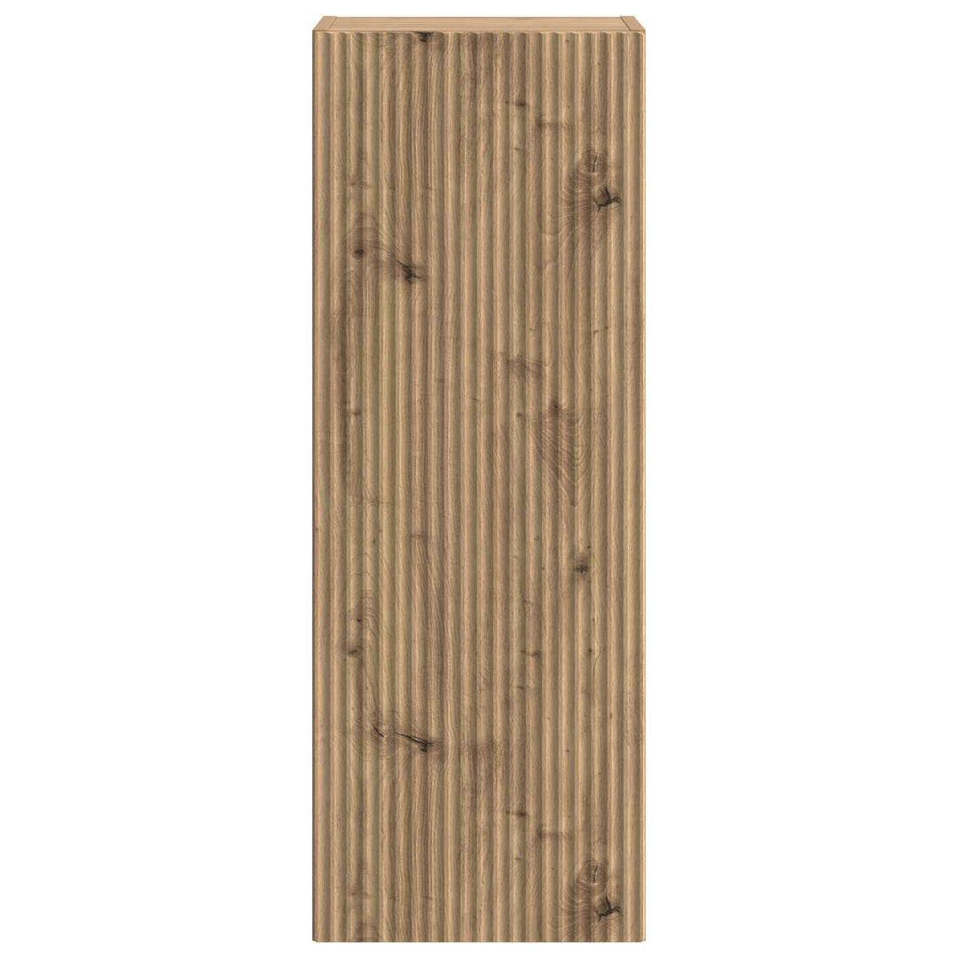 Vægmonteret skab Artisan-eg 33 x 34,5 x 90 cm Konstrueret træ
