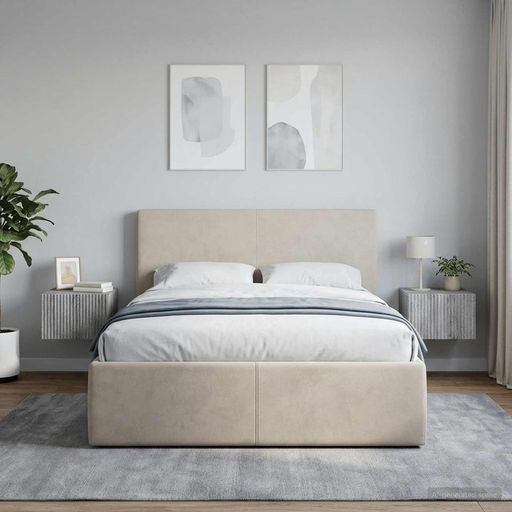 Væghængt Natbord 2 pcs Grå sonoma-eg 33 x 34,5 x 20 cm