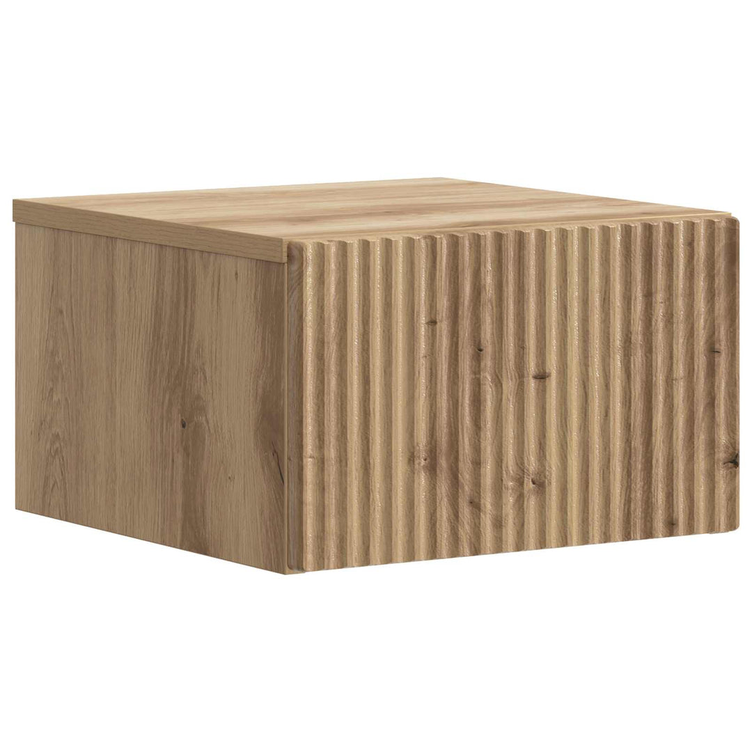 Væghængt Natbord Artisan-eg 33 x 34,5 x 20 cm Konstrueret træ
