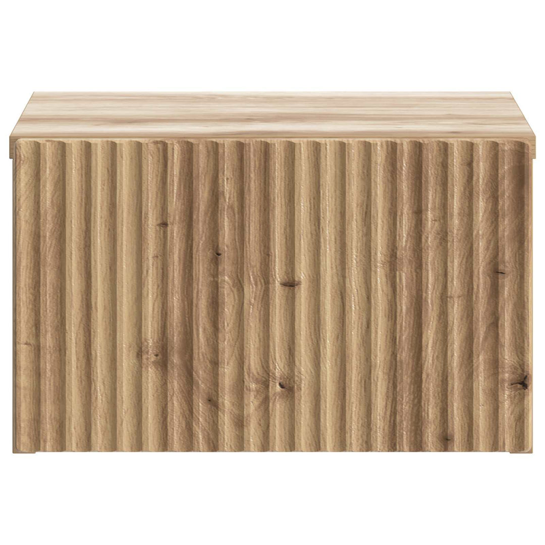 Væghængt Natbord Artisan-eg 33 x 34,5 x 20 cm Konstrueret træ