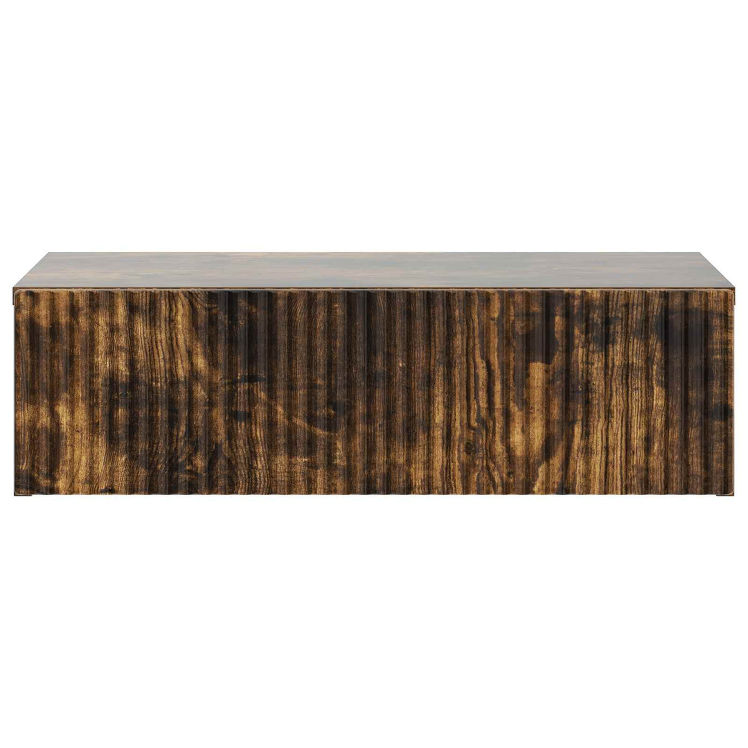 Væghængt Sideskab Røget eg 59 x 34,5 x 17 cm Konstrueret træ