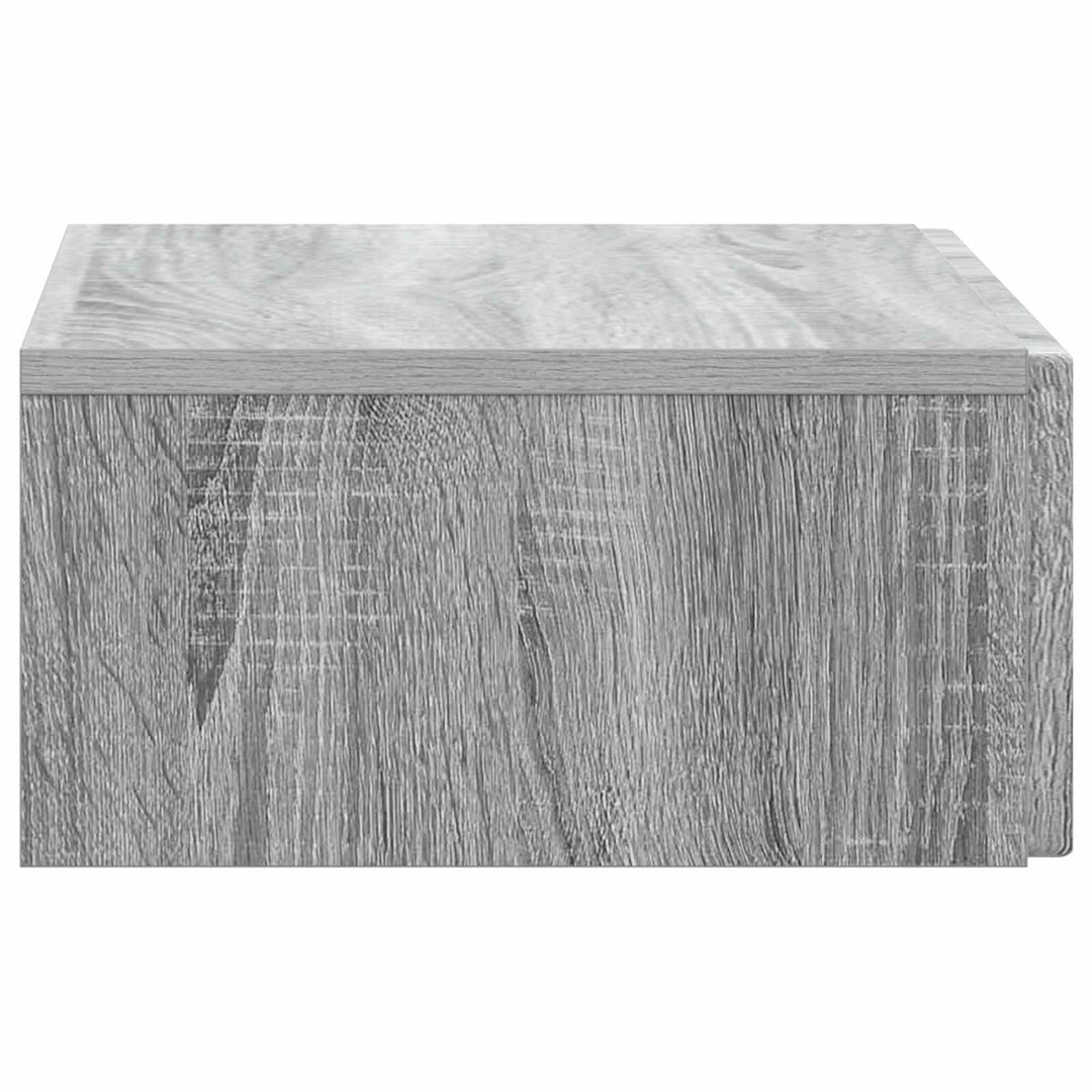 Væghængt Sideskab Grå sonoma-eg 59 x 34,5 x 17 cm