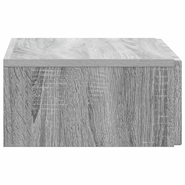 Væghængt Sideskab Grå sonoma-eg 59 x 34,5 x 17 cm