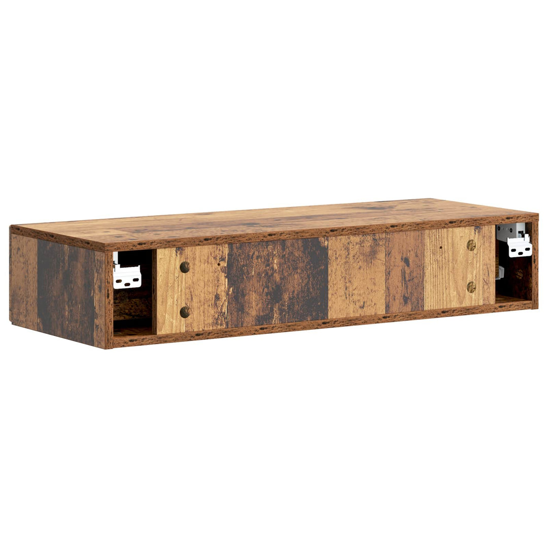 Væghængt Sideskab 87,5 x 34,5 x 17 cm Konstrueret træ