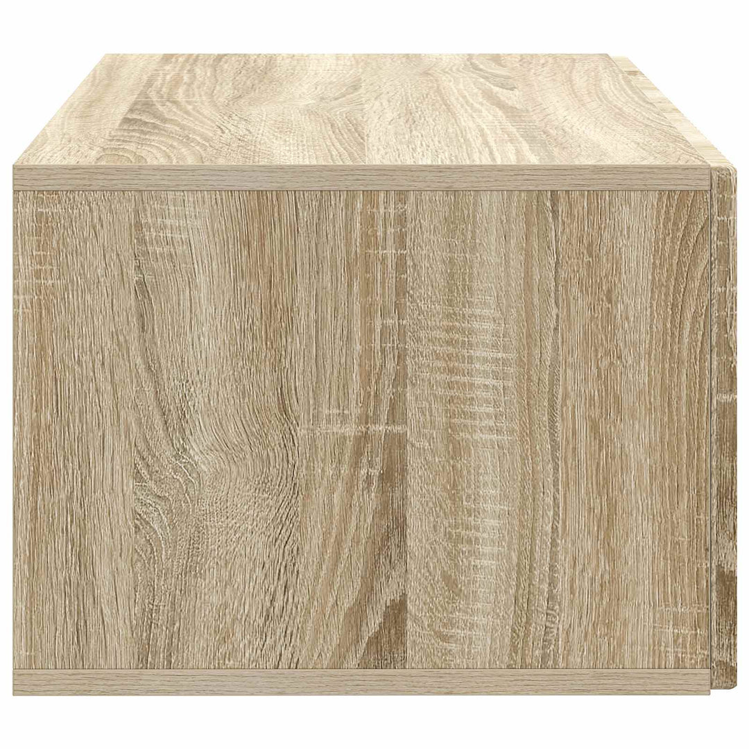 Væghængt TV-skab Sonoma-eg 59,5 x 41 x 30 cm Konstrueret træ