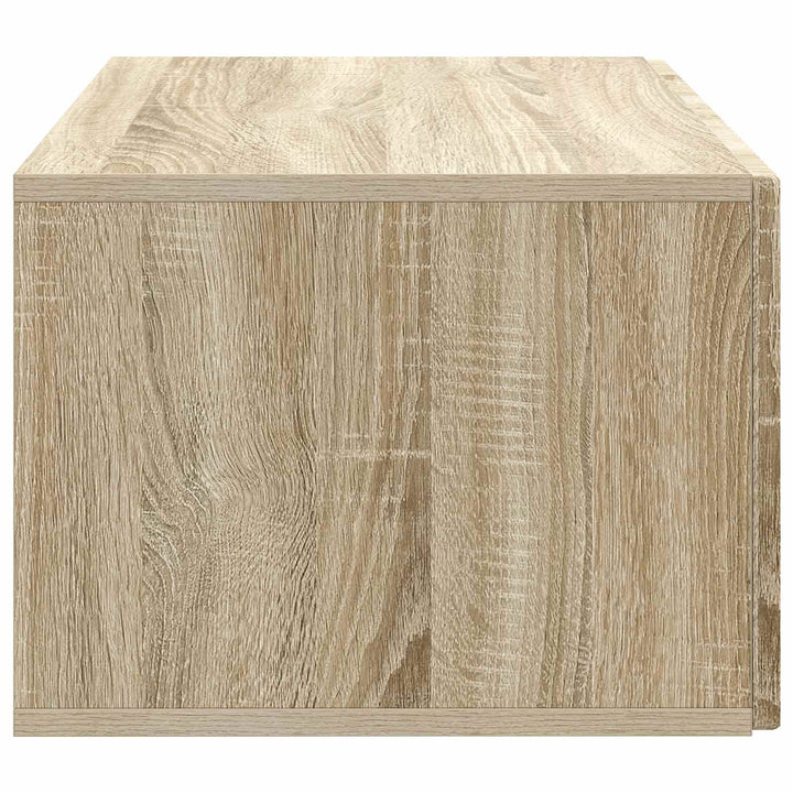 Væghængt TV-skab Sonoma-eg 59,5 x 41 x 30 cm Konstrueret træ
