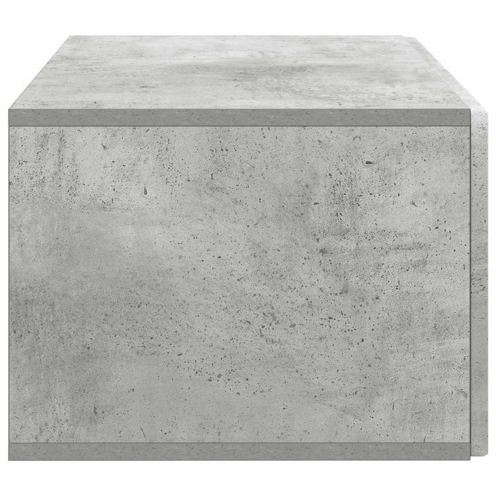Væghængt TV-skab Betongrå 59,5 x 41 x 30 cm Konstrueret træ