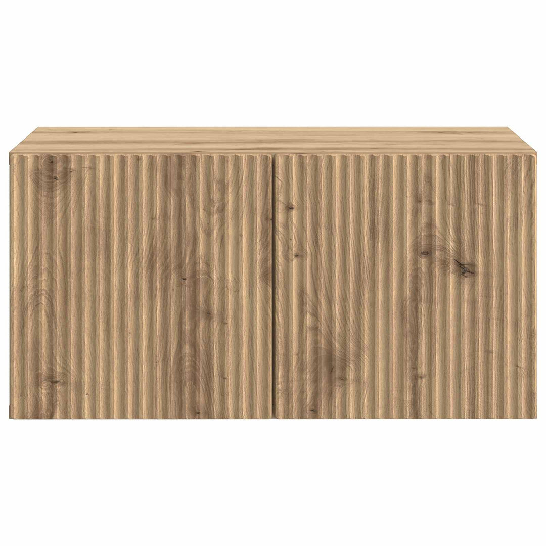 Væghængt TV-skab 59,5 x 41 x 30 cm Artisan-eg Konstrueret træ