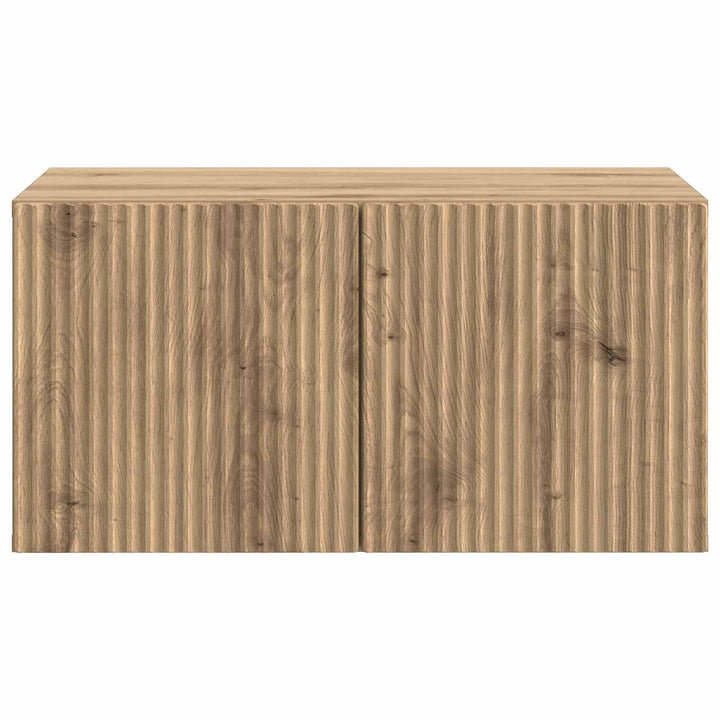 Væghængt TV-skab 59,5 x 41 x 30 cm Artisan-eg Konstrueret træ
